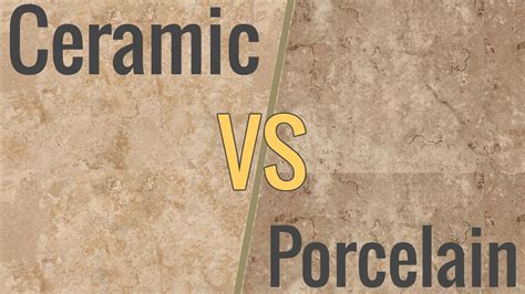The Difference Between Ceramic & Porcelain Tile YouTube