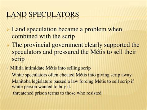 Whats A Land Speculator