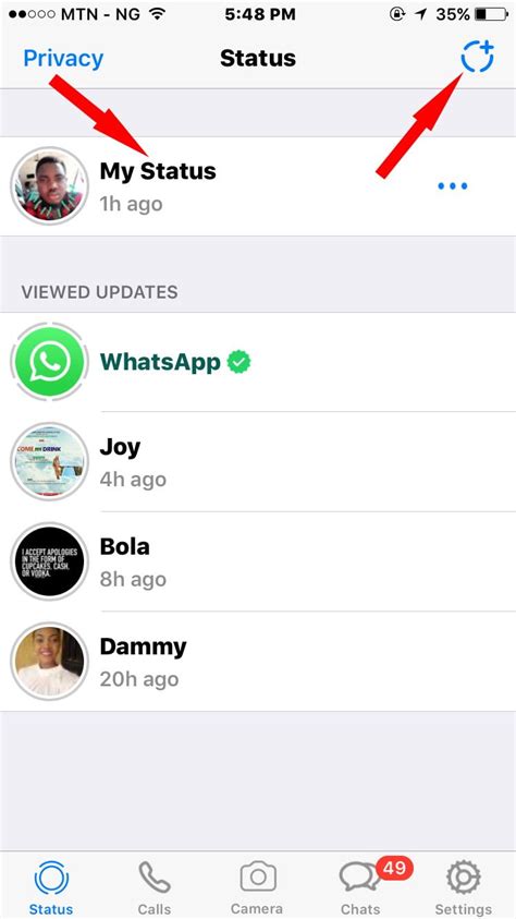 Cara membatasi siapa yang bisa melihat status WhatsApp Anda