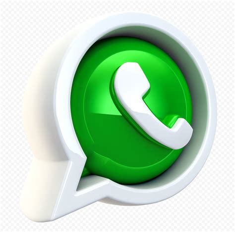 whatsapp 3d logo download