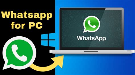 whatsapp app download for laptop pc