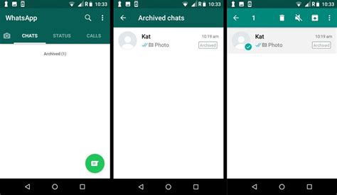 whatsapp archive chat meaning