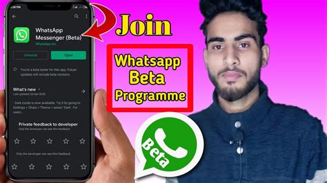 whatsapp beta tester join
