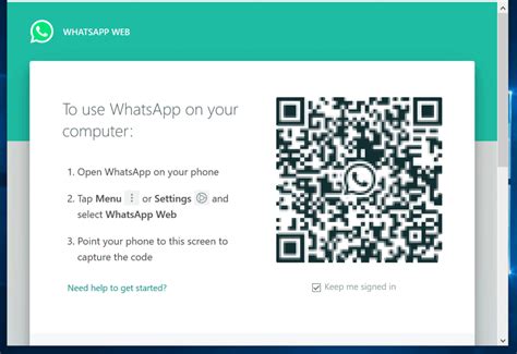 whatsapp download for pc laptop with qr code