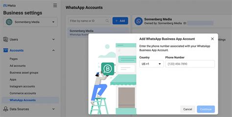 whatsapp en meta business