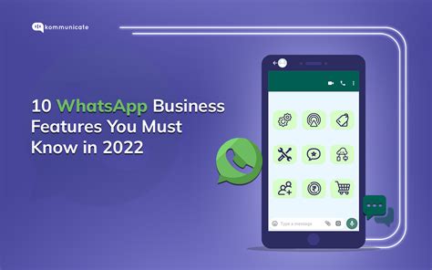 whatsapp for business features