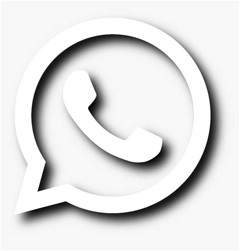 whatsapp logo white background