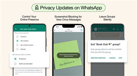 whatsapp privacy online status