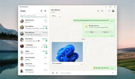 whatsapp unter windows 11