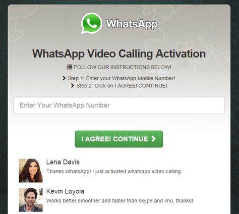 whatsapp warning message about video call