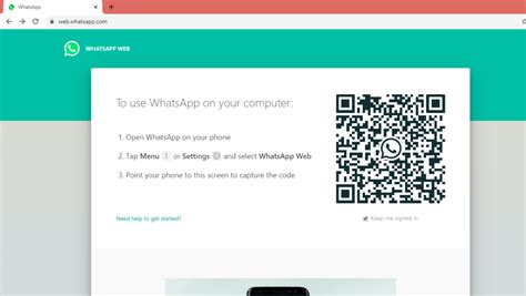 whatsapp web does not show qr code