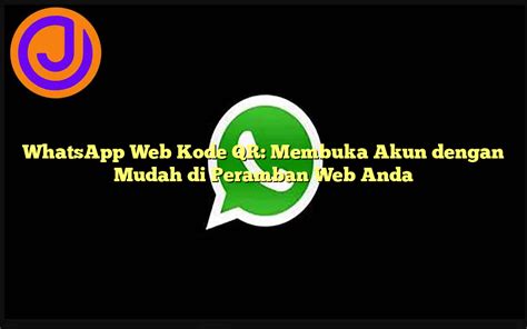 whatsapp web peramban