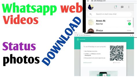 whatsapp web status download online
