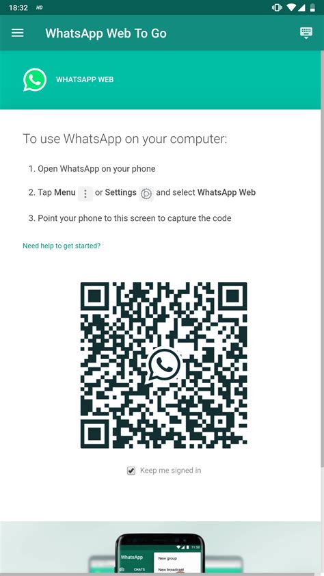 whatsapp web to go