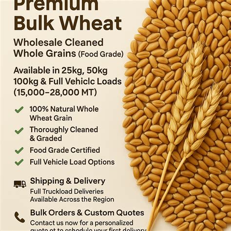 Wheat Bulk Price