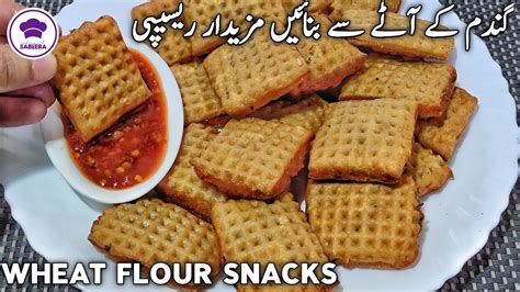 Wheat Flour Easy Snacks