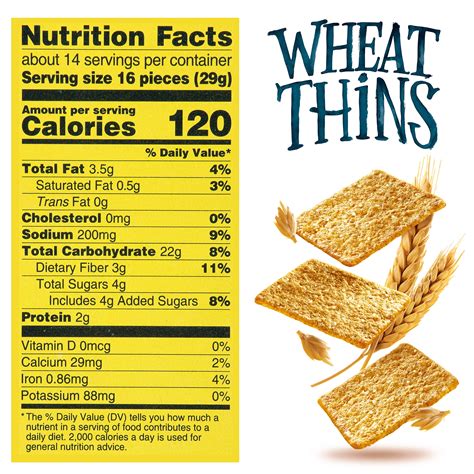 wheat thin calories