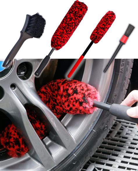 Wheel Cleaning Long Brush