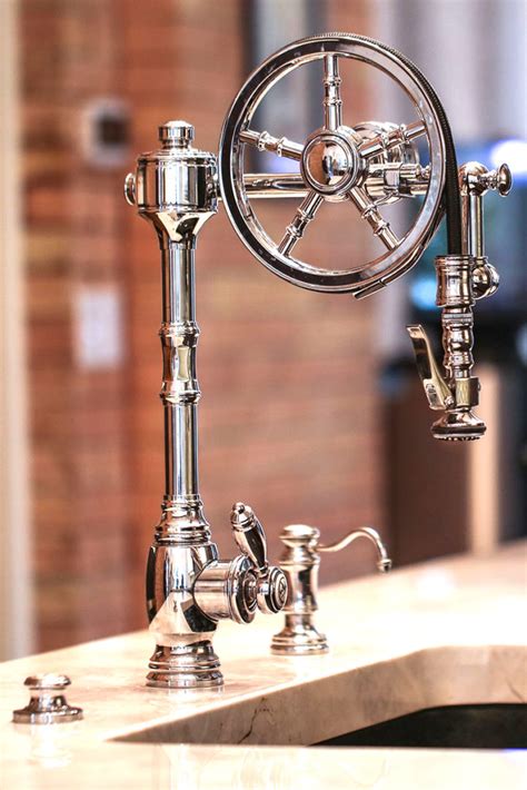 Wheel Pull Down Kitchen Faucet