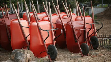 Wheelbarrow Yard Storage
