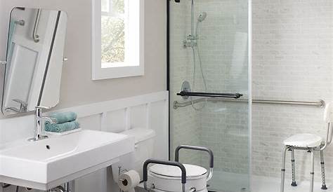 Wheelchair Accessible Bathroom by Harth BuildersUniversal Design Style
