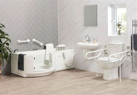 wheelchair accessible paths bath