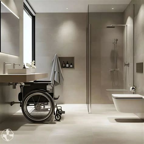 Wheelchair Bathroom Layout