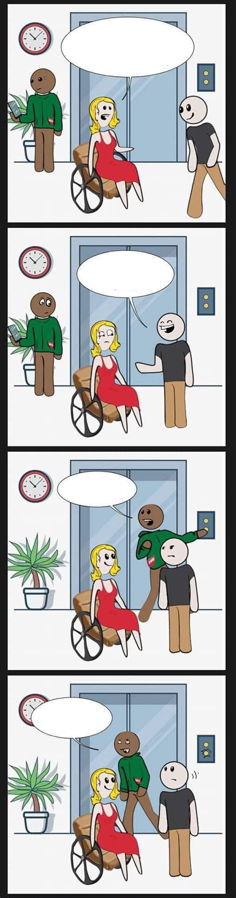 Wheelchair Meme Template