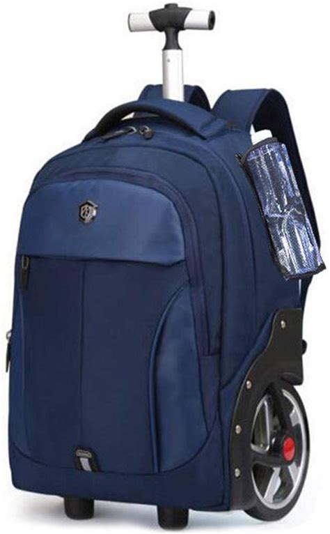 City Bag Hybrid Laptop Trolley Wheeled Backpack Rolling 15.4" Computer Bag Hand eBay