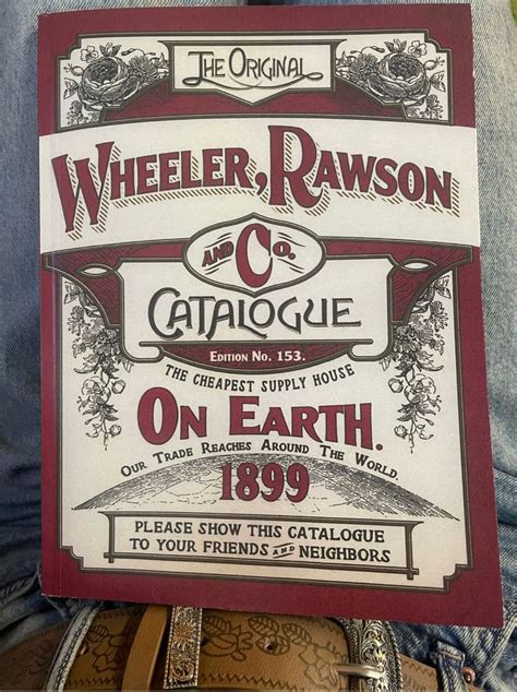 Wheeler Rawson Catalogue