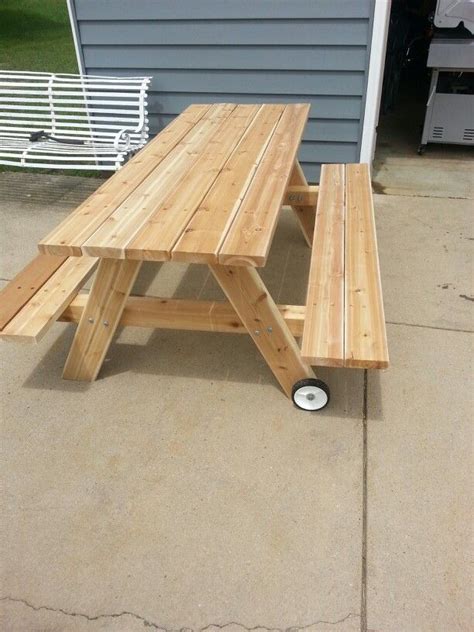 Wheels On A Picnic Table