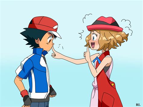 Pokémon Ash and Serena's Sweet Childhood Ash Meets Serena Pokemon