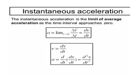 When Is Instantaneous Acceleration Zero Dynamics Center Of Velocity Example 4