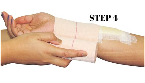 when applying a bandage you should