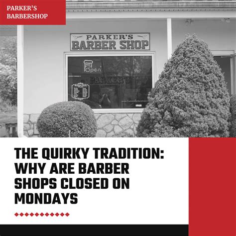 When Are Barber Shops Closed