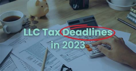 when are llc taxes due 2023