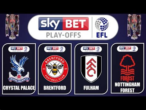 when are the efl championship play offs
