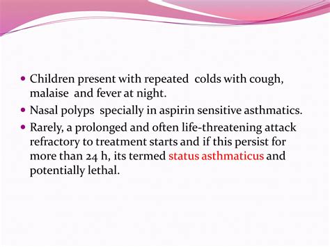 When Asthmatics Get Colds