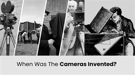 when cameras were invented