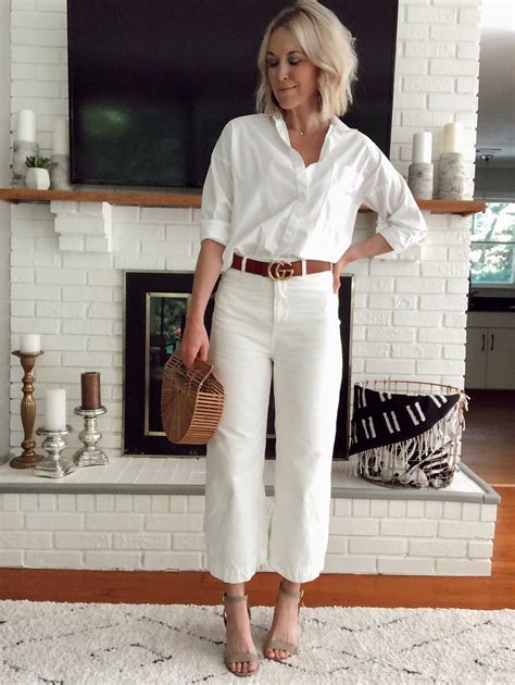 How to Wear White Denim Celebrities in White Jeans