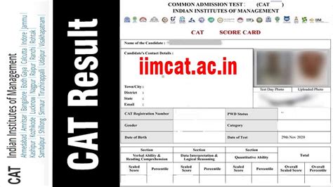 when cat result 2022 will be declared
