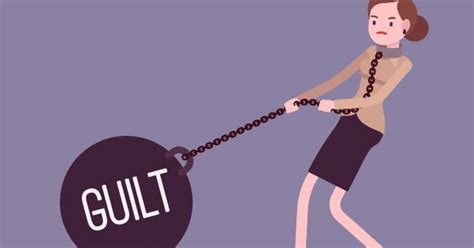 when dealing with guilt