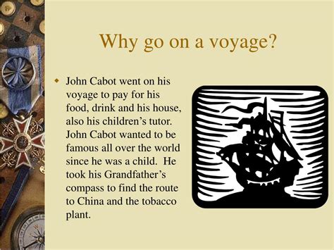 when did cabot go on his voyage