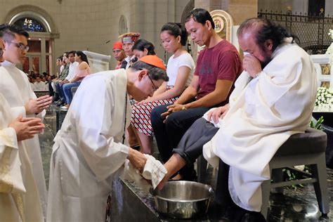 when did catholic priests start washing feet