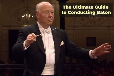 When Did Conducting With A Baton Start