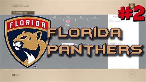 when did florida panthers franchise start