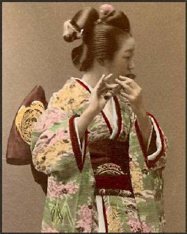 when did geisha first appear