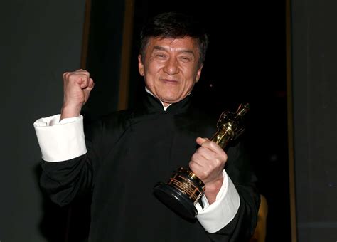 when did jackie chan win an oscar