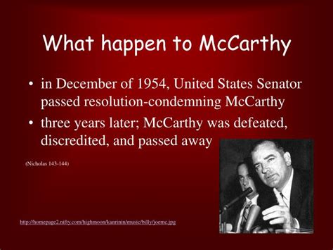 when did mccarthyism occur
