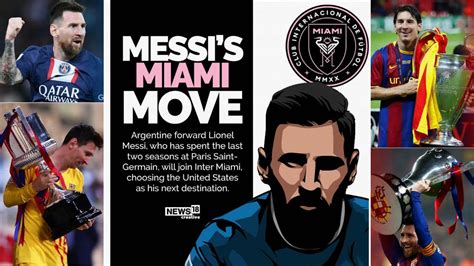 when did messi join the mls